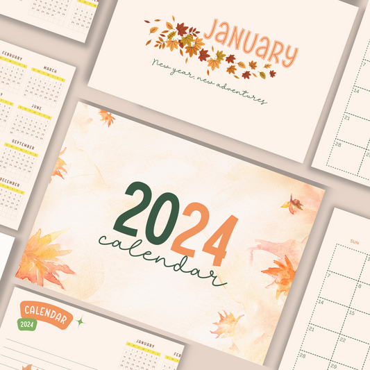 Printable 2024 Desk Calendar